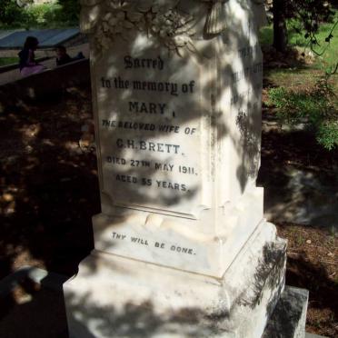 BRETT Mary -1911