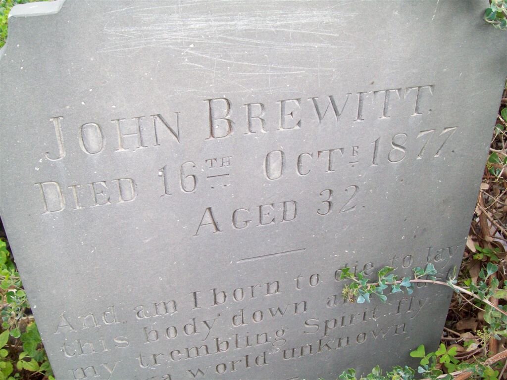 BREWITT John -1877