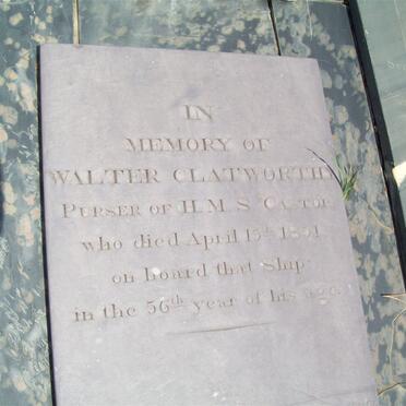 CLATWORTHY Walter -1851