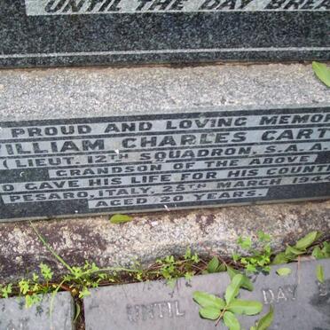 CARTTER William Charles -1944
