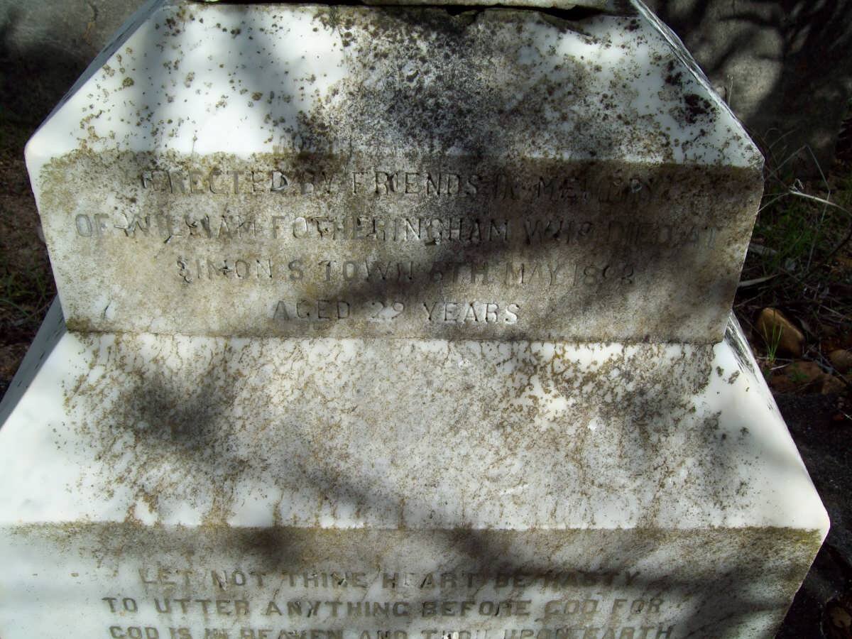 FOTHERINGHAM William -189?