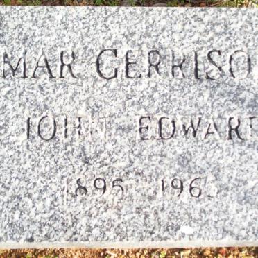 GERRISON, Mar Edward  1895-1965