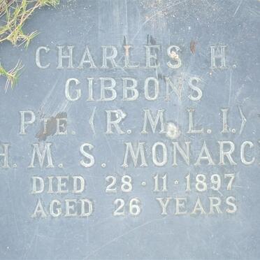 GIBBONS Charles H. -1897