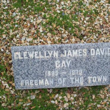 GAY Llewellyn James David 1895-1979