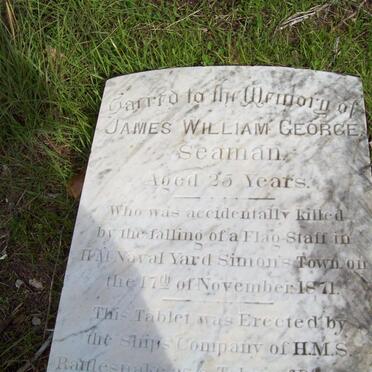 GEORGE James William -1871