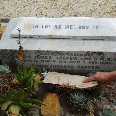 HARPER Henry James 1811-1885 &amp; Maria Johanna WOLVERANS 1832-1902