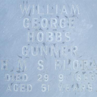 HOBBS William George -1886