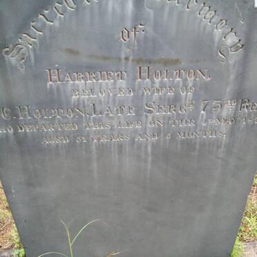 HOLTON Harriet -1879