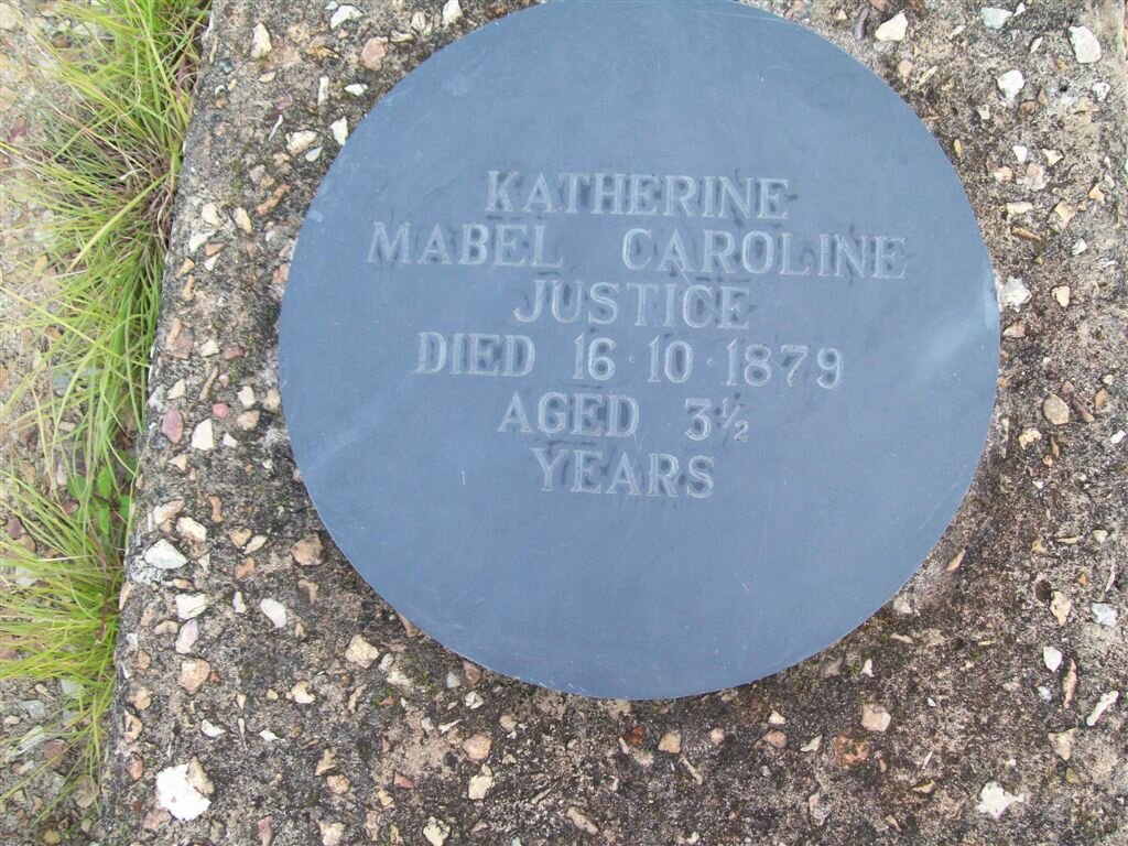 JUSTICE Katherine Mabel Caroline -1897