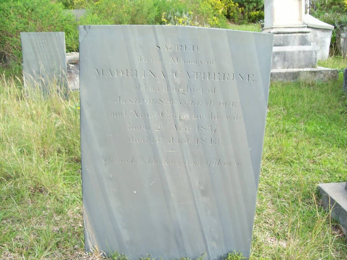 JUDGE Anna Catherine 1837-1843