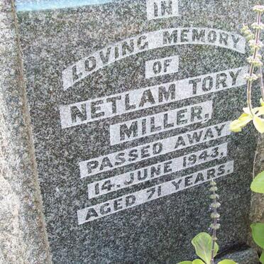 MILLER Netlam Tory -1973