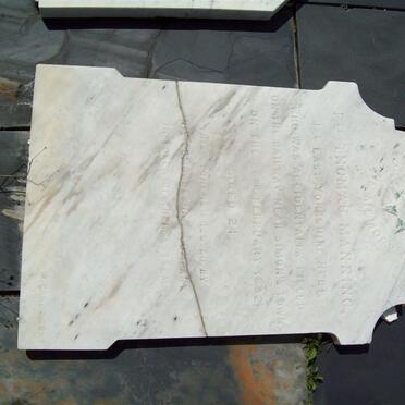 MANNING Thomas -1892