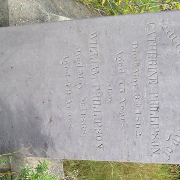 PHILLIPSON  William -1868 &amp; Catherine -1862