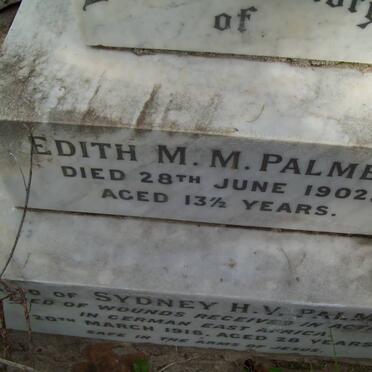 PALMER Edith M.M. -1902