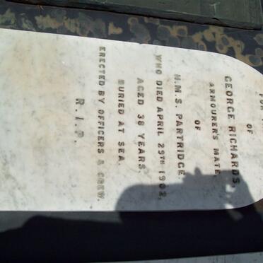 RICHARDS George -1902