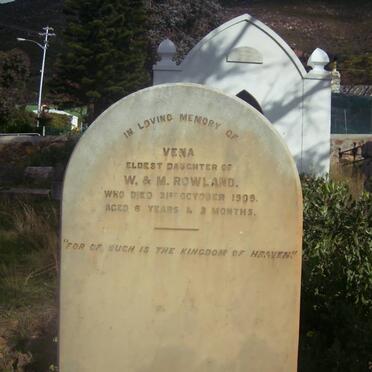 ROWLAND Vena -1909