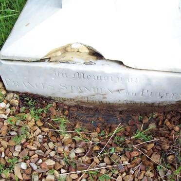 STANDEN Frances nee PULLEN -188?