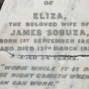 SOBUZA Eliza 1865-1899
