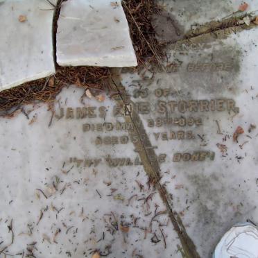 STORRIER James Eddie -1892