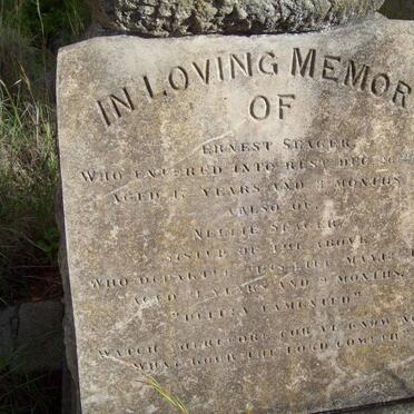 SEAGER Ernest -1894 :: SEAGER Nellie -1896