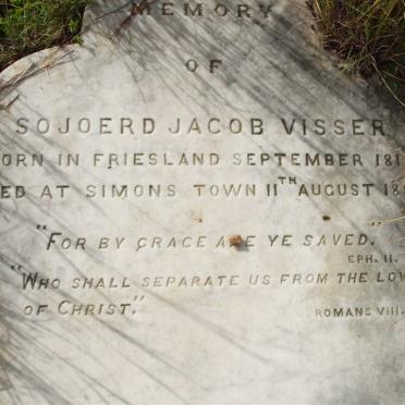 VISSER Sojoerd Jacob 1819-1893