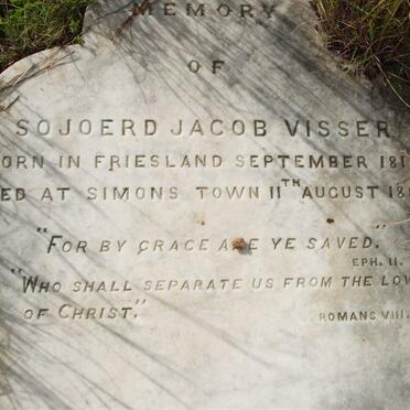 VISSER Sojoerd Jacob 1819-1893