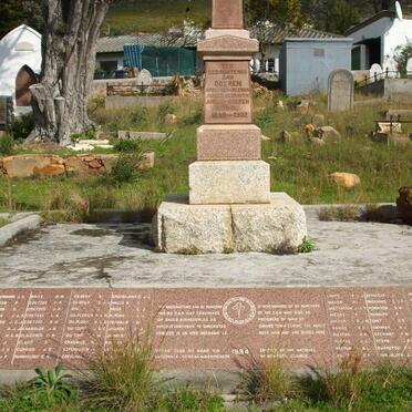Monument in memory of the Boer Prisoners of War at Simonstown who died during the Anglo-Boer War 1899-1902 and buried here_1