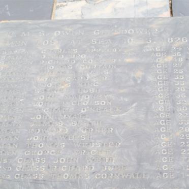 11. Monument for men of H.M.S. OWEN GLENDOWER 1826