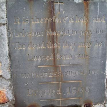 Western Cape, CAPE TOWN, Simonstown, Seaforth Old burying grounds