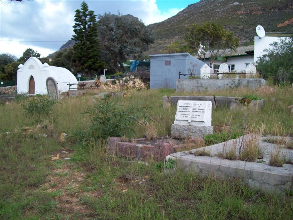 01. View of Simonstown 1813 Cemetery