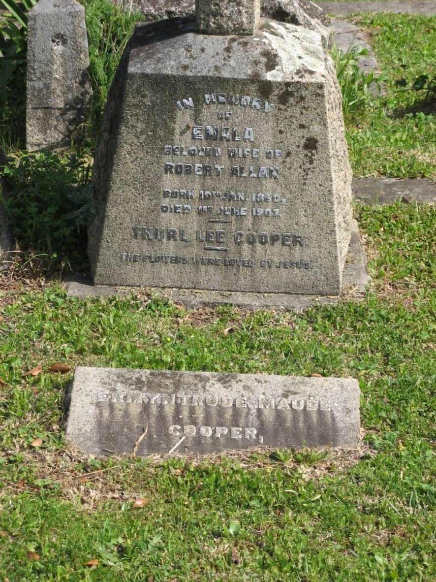 ALLAN Emala 1860-1907 :: COOPER Thurl Lee :: COOPER Ermyntrude Maude