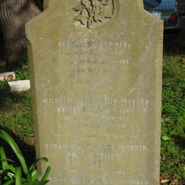 BAINBRIDGE George -1902 &amp; Wilhelmina Cornelia Johanna KLERCK 1831-1916 :: BAINBRIDGE James Barry -1883