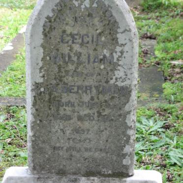 BERRYMAN Cecil William -1897