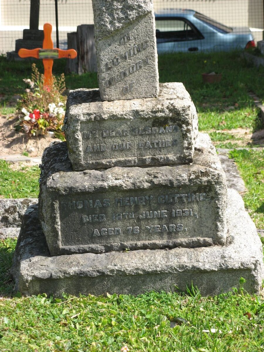 CUTTING Thomas Henry -1931