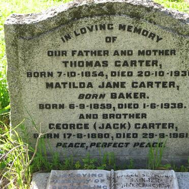 CARTER :: BAKER :: CHIRGWIN :: SKINNER