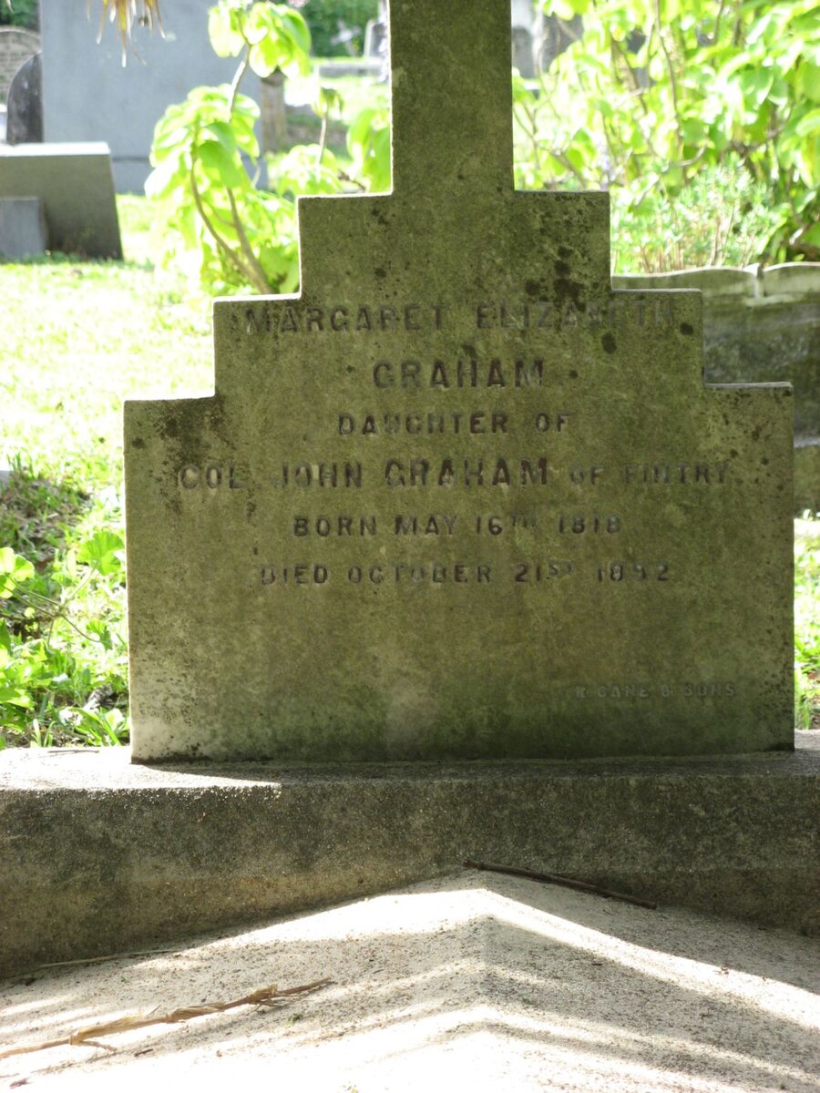 GRAHAM Margareth Elizabeth 1818-1892
