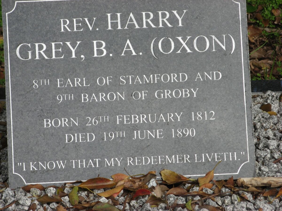 GREY Harry 1812-1890