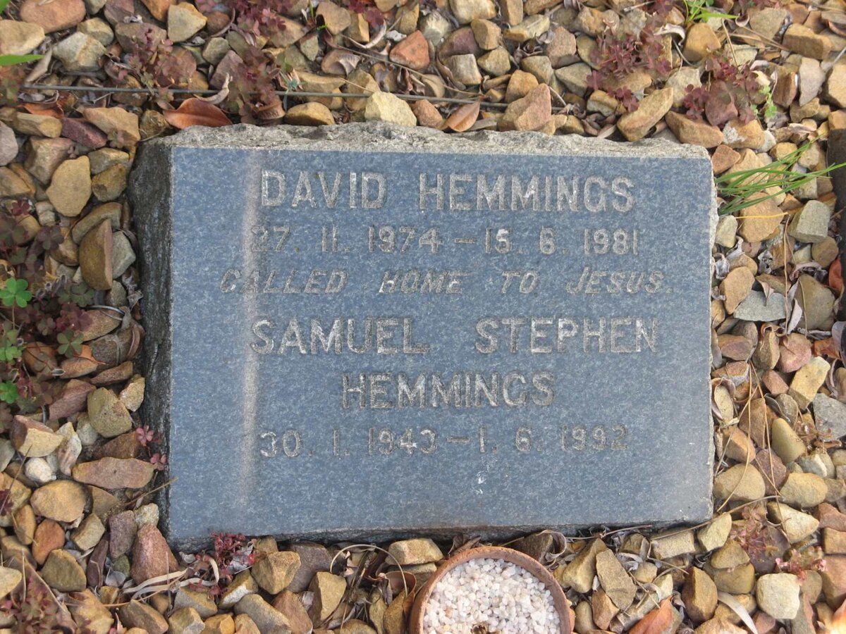 HEMMINGS Samuel Stephen 1940-1992 :: HEMMINGS David 1974-1981