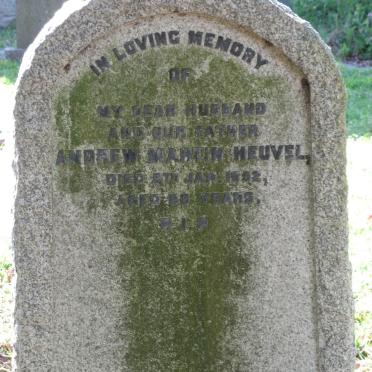 HEUVEL Andrew Martin -1952