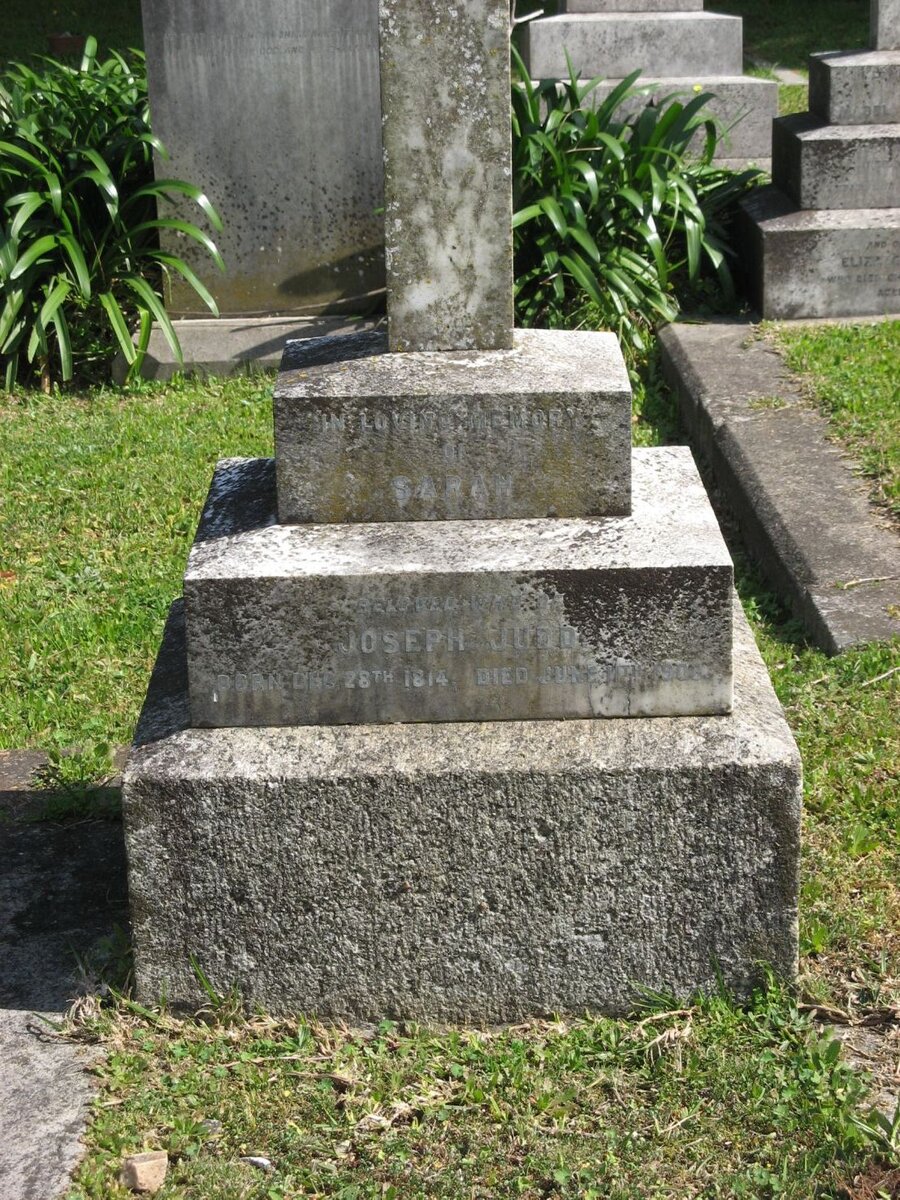 JUDD Sarah 1814-190?