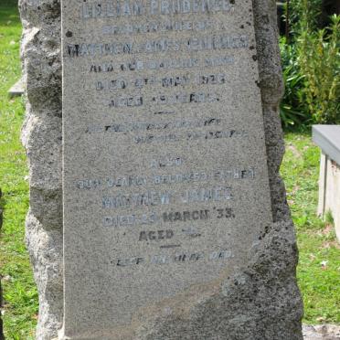 JENNINGS Matthew James -1933 &amp; Lillian Prudence -1926