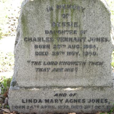 JONES Bessie 1864-1940 :: JONES Linda Mary Agnes 1872 -