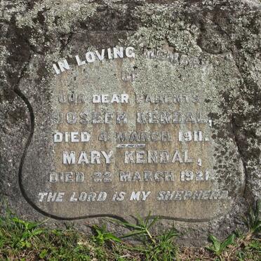 KENDAL Joseph -1911 &amp; Mary 1921
