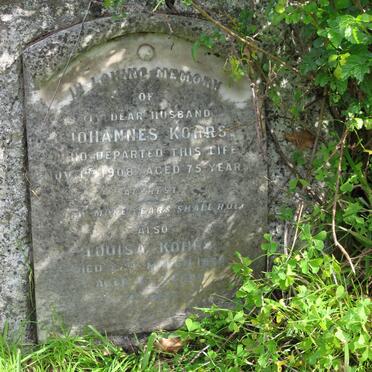 KOHRS Johannes -1908 &amp; Louisa -19??