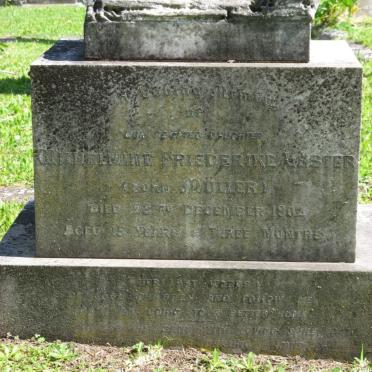 LESTER Wilhelmine Friederine nee MULLER -1902