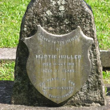 MULLER Martin -1918