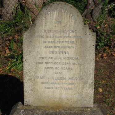 MOROM James Allen -1909 &amp; Susanna -1904 :: MOROM Lillie -1886
