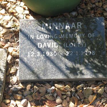 MINNAAR David 1930-1998