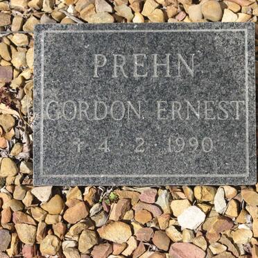 PREHN Gordon Ernest -1990