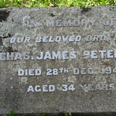 PETERSEN Chas. James -1941